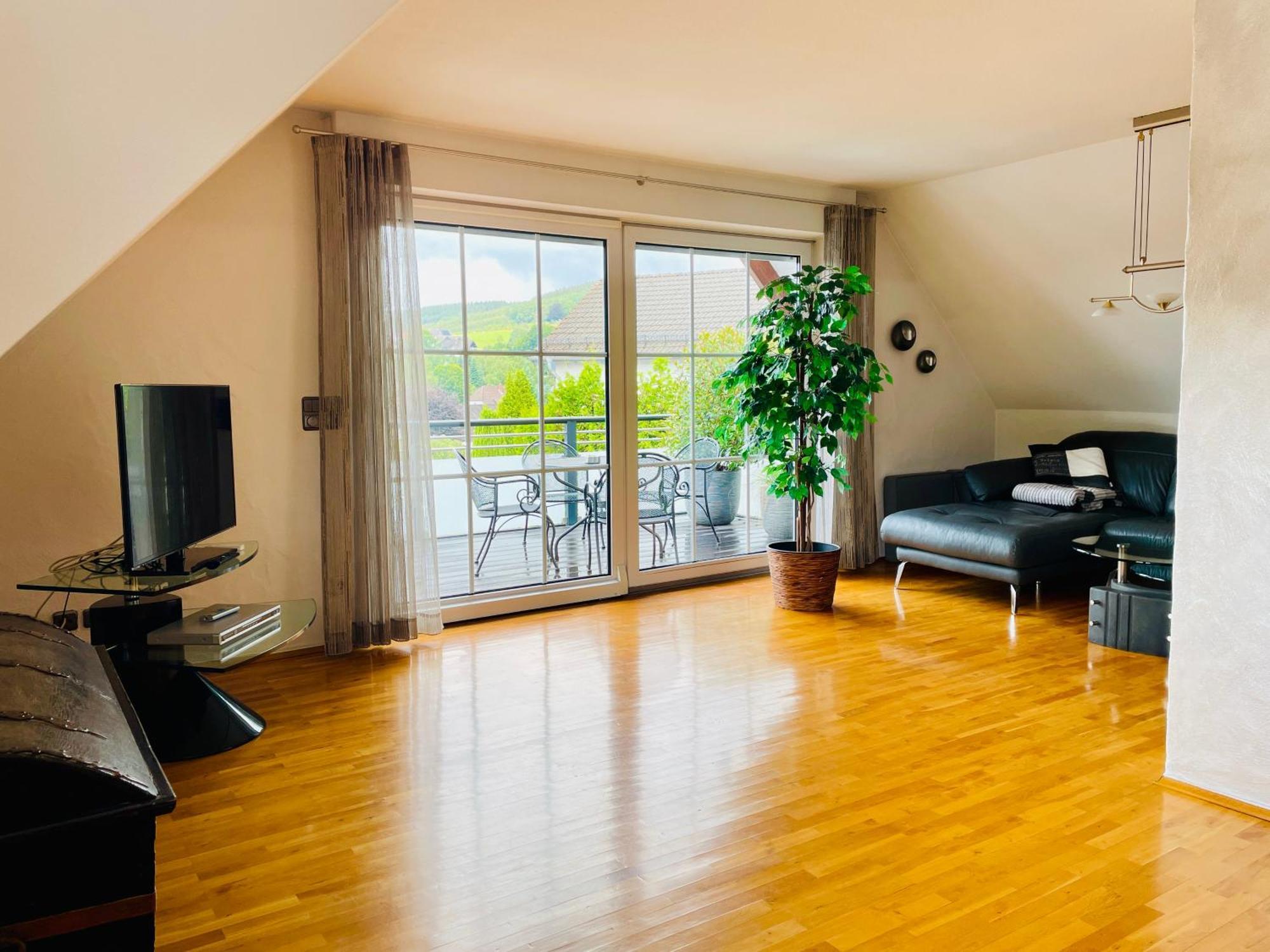 Moderne Ferienwohnung Mit Sonnenbalkon In Fretter Finnentrop Zewnętrze zdjęcie